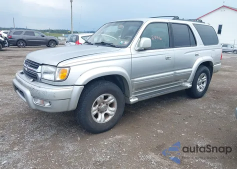 2002 Toyota 4Runner Limited V6 from USA, damaged, VIN JT3HN87R720376595